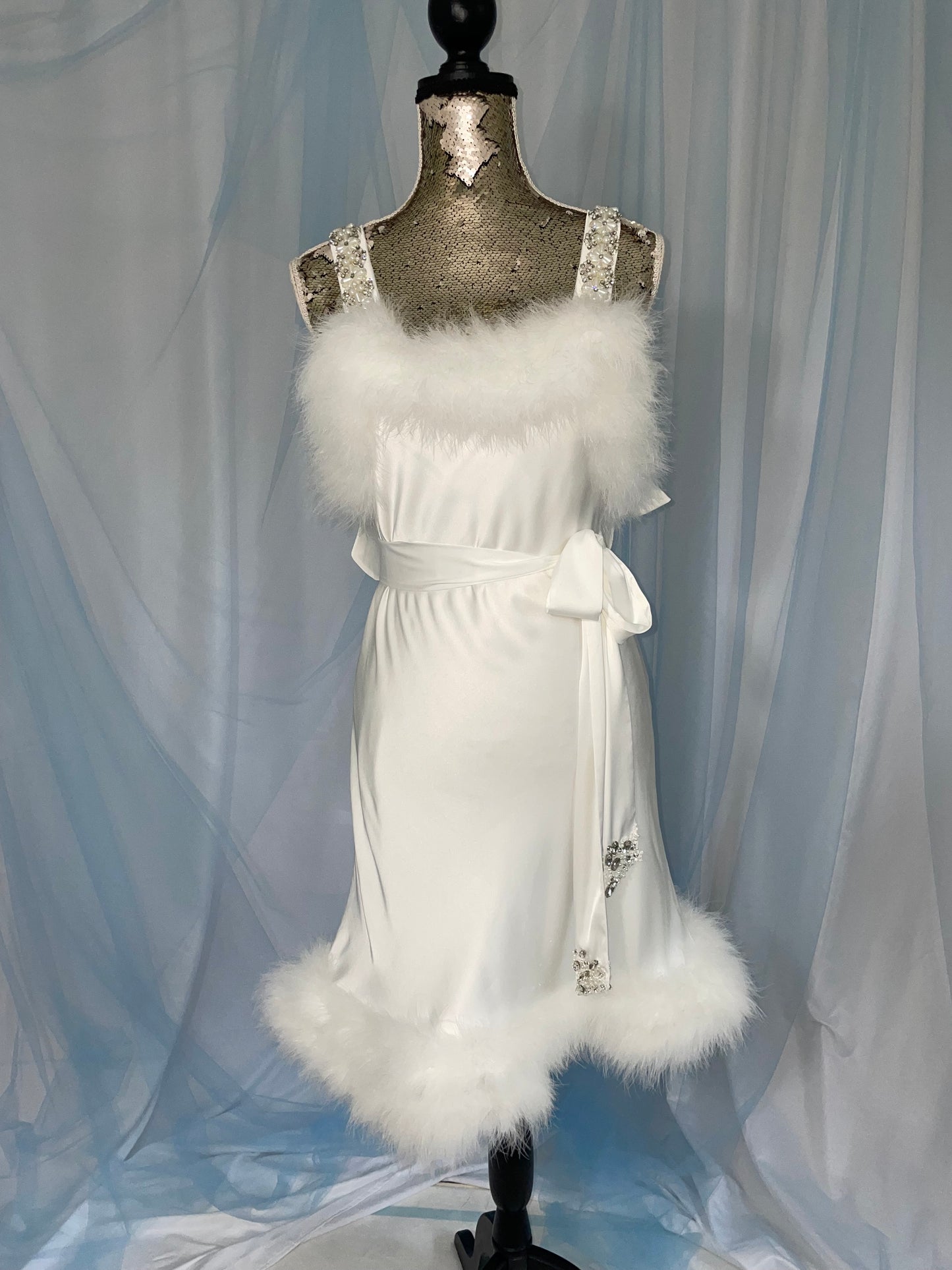 Marabou Feather Cami