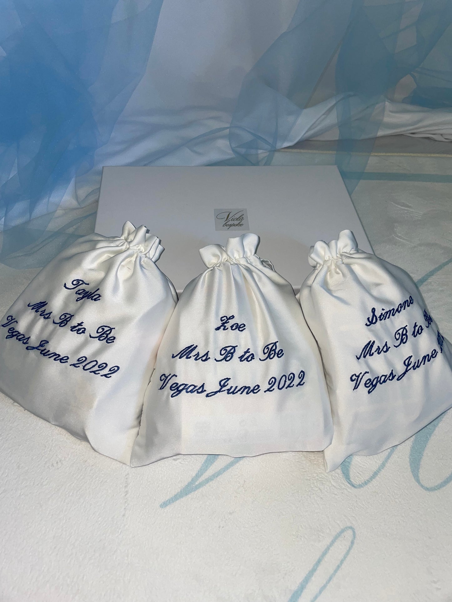 Embroidered Keepsake Bag