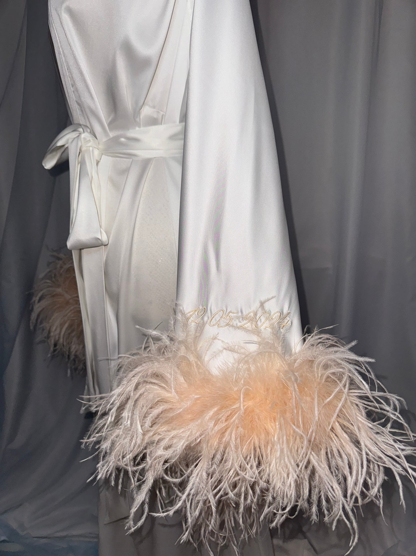 Ostrich Feather Gown