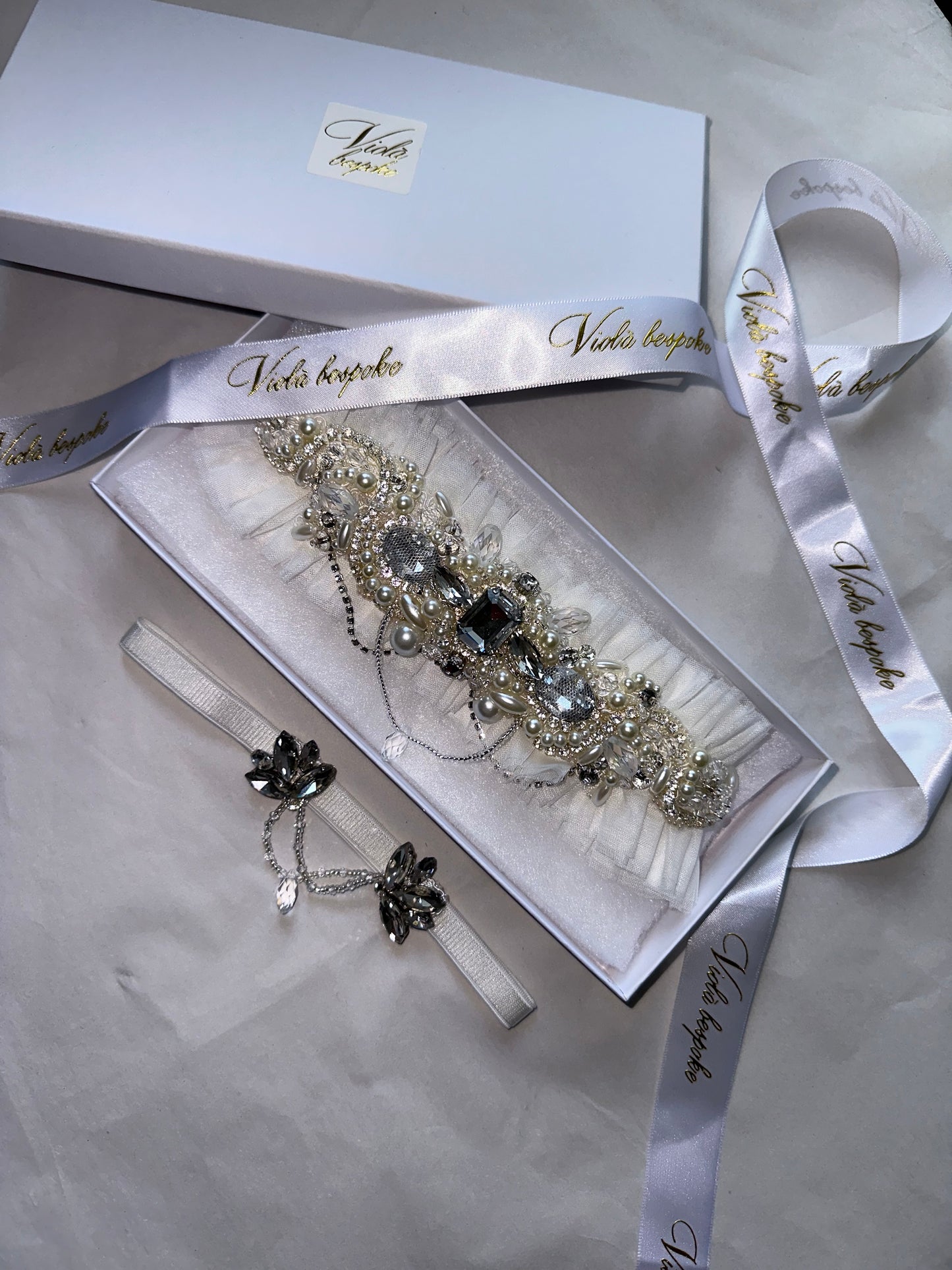 Double Sparkle Garter