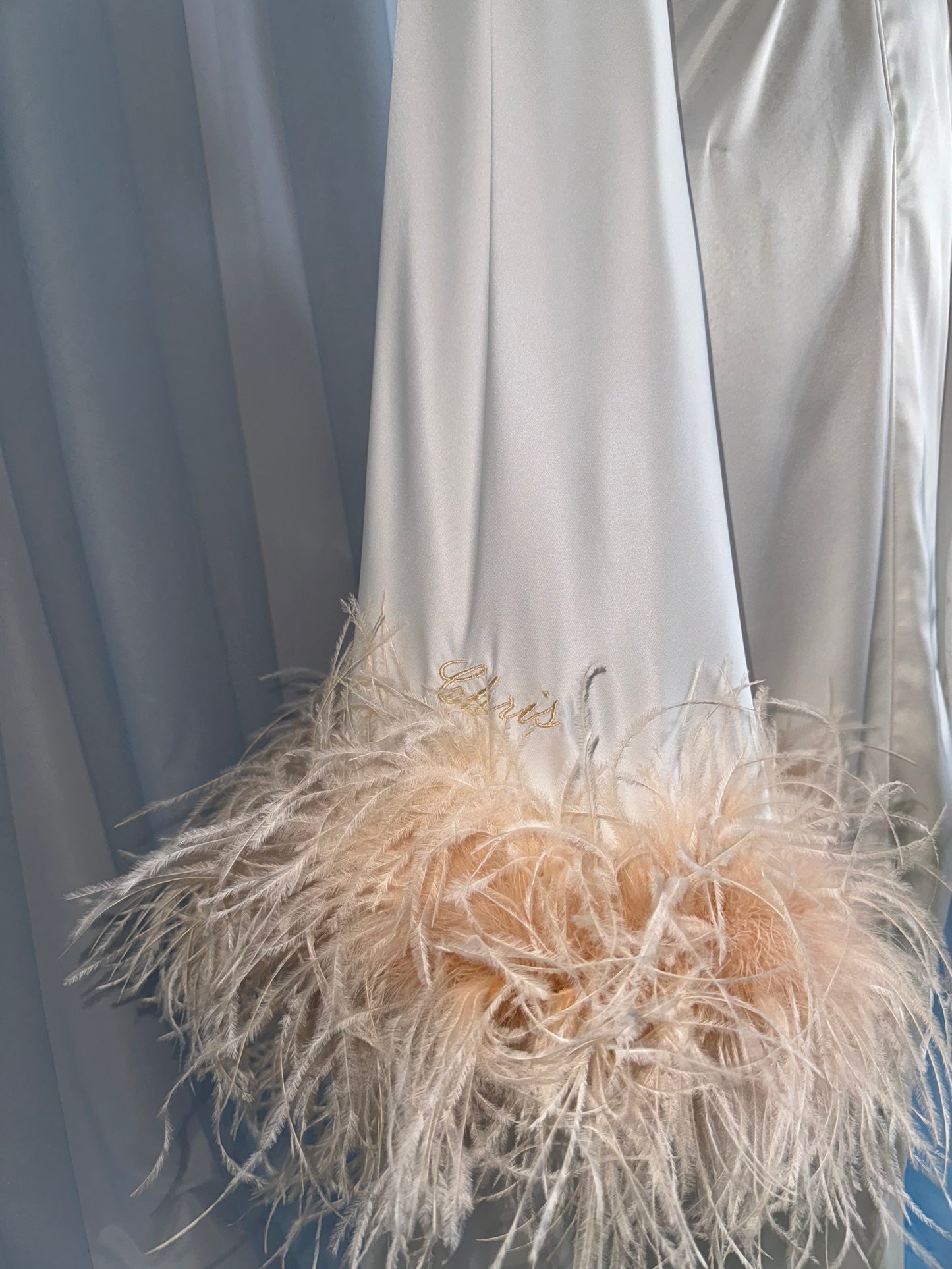 Ostrich Feather Gown