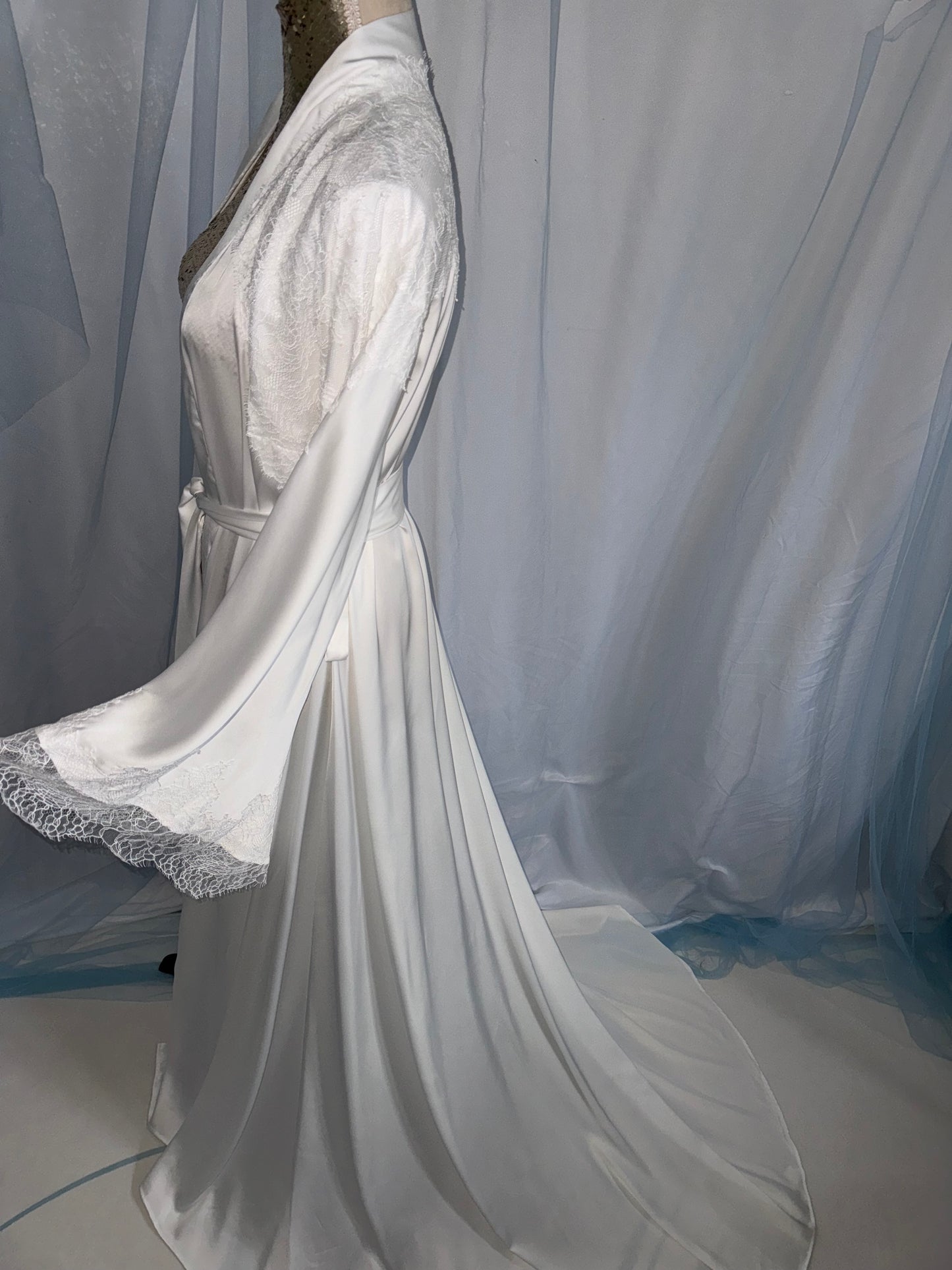 Chantilly Lace Pure Silk Gown