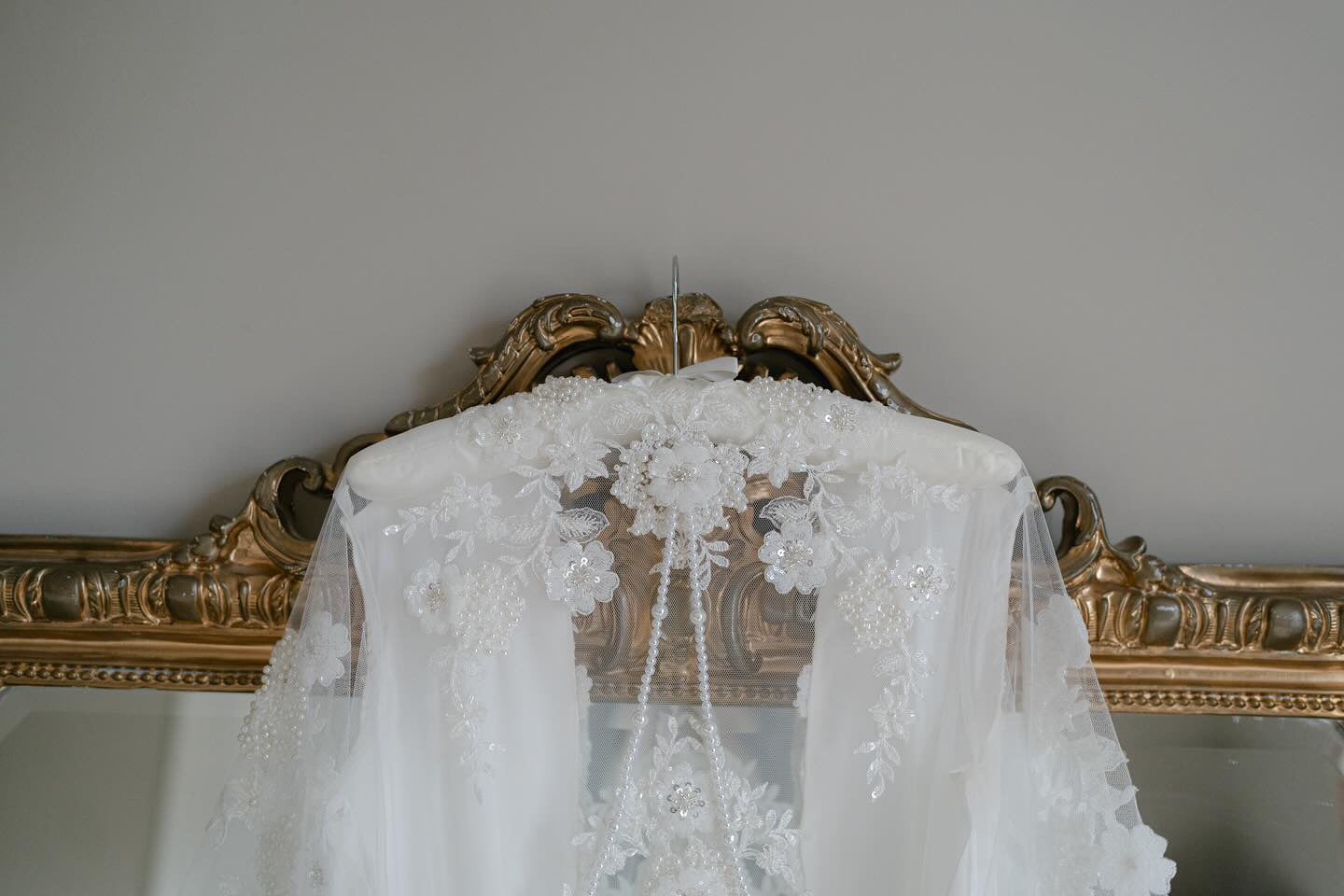 Fully Beaded Ostrich Feather Short Gown