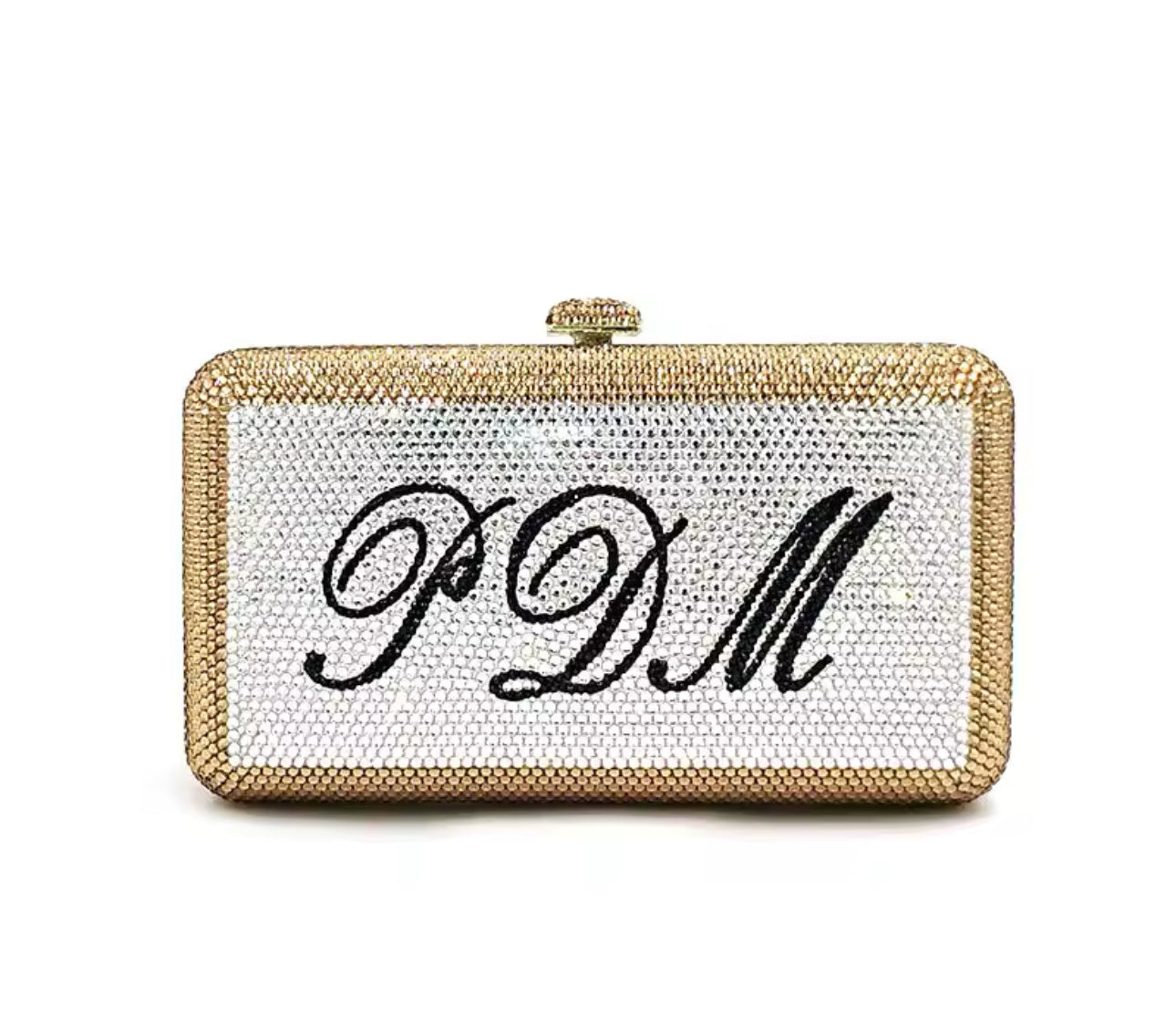 Swarovski Inital Crystal Bag