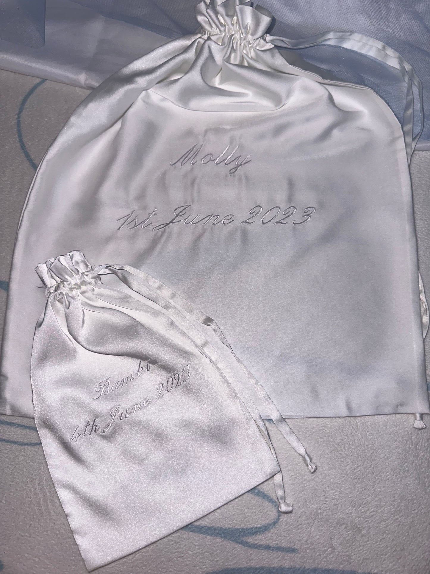 Embroidered Storage Bag
