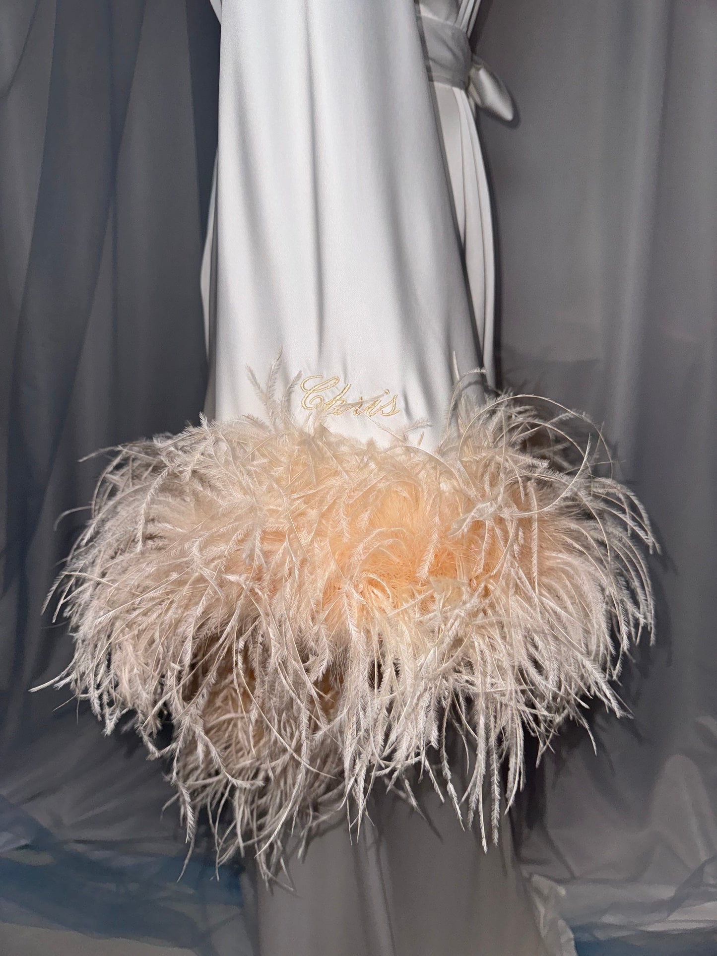 Ostrich Feather Gown