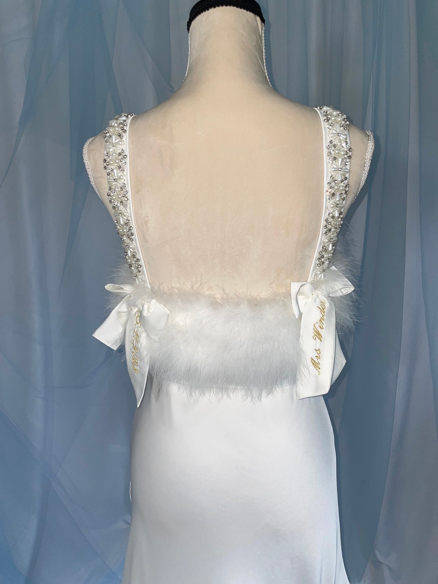 Marabou Feather Cami