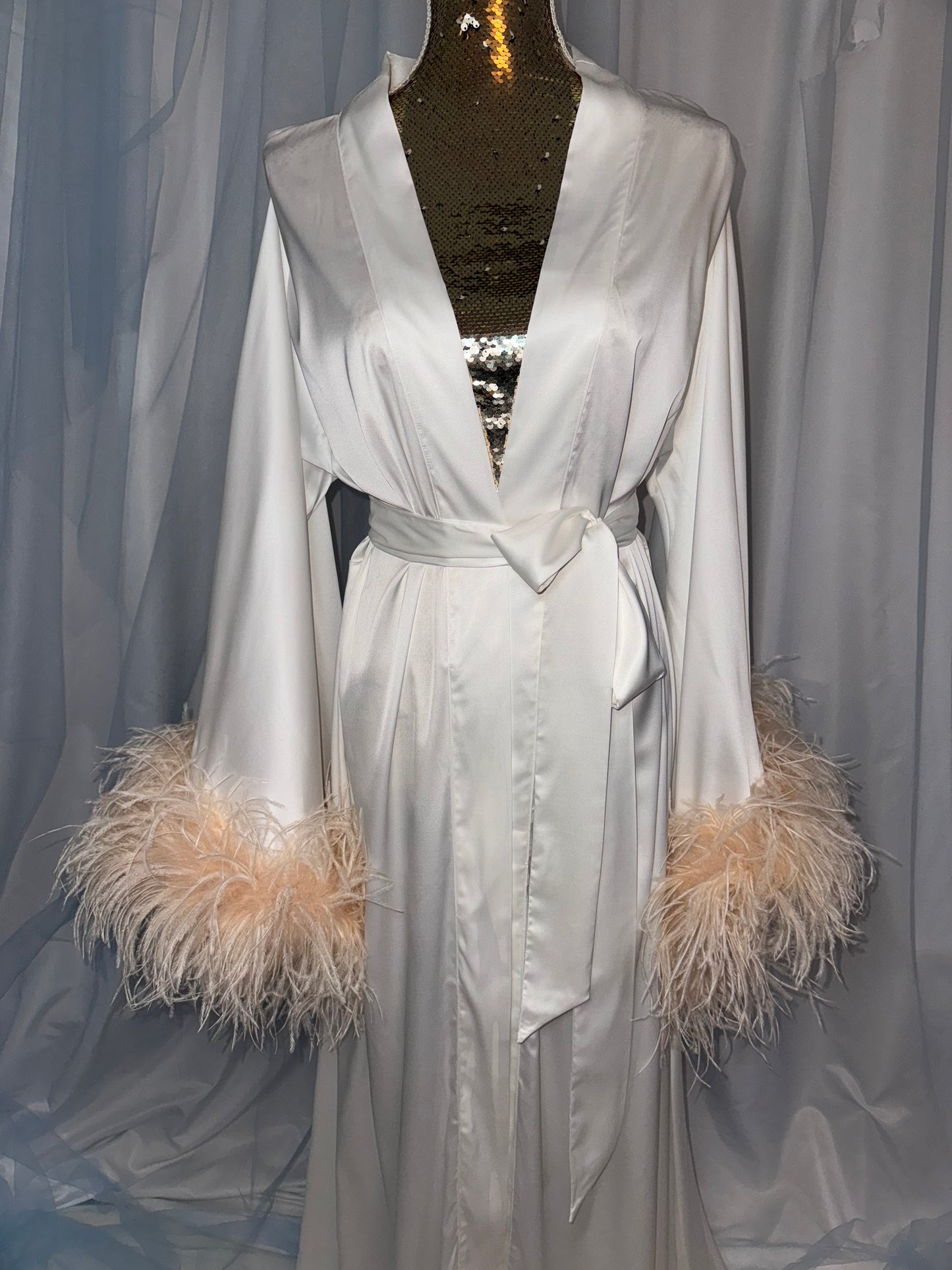 Ostrich Feather Gown