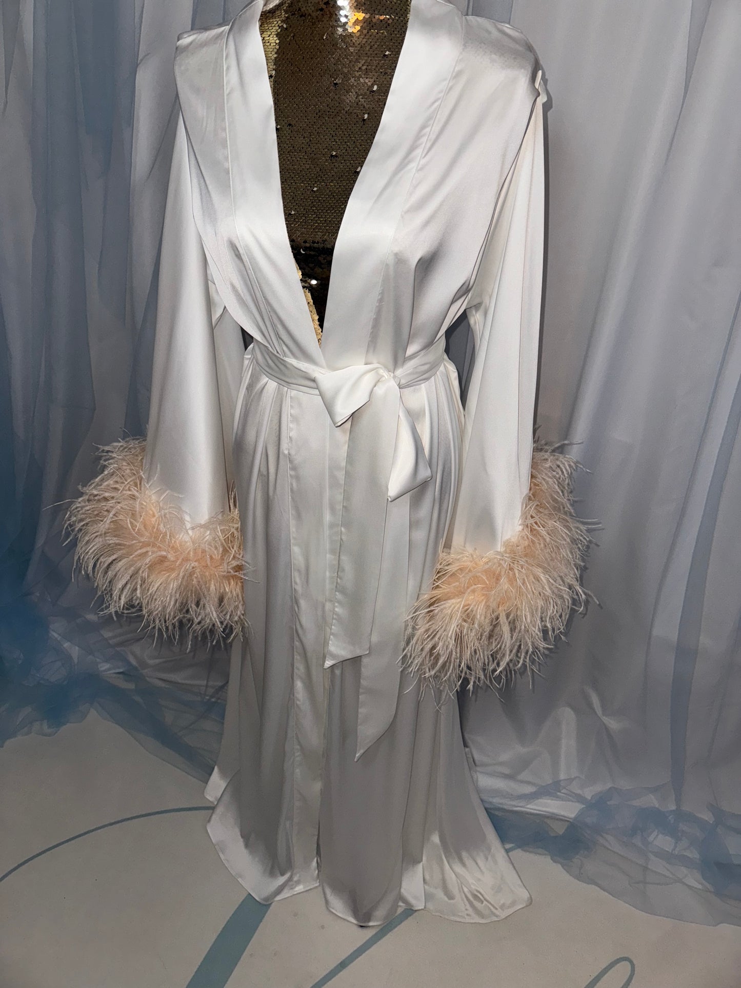 Ostrich Feather Gown