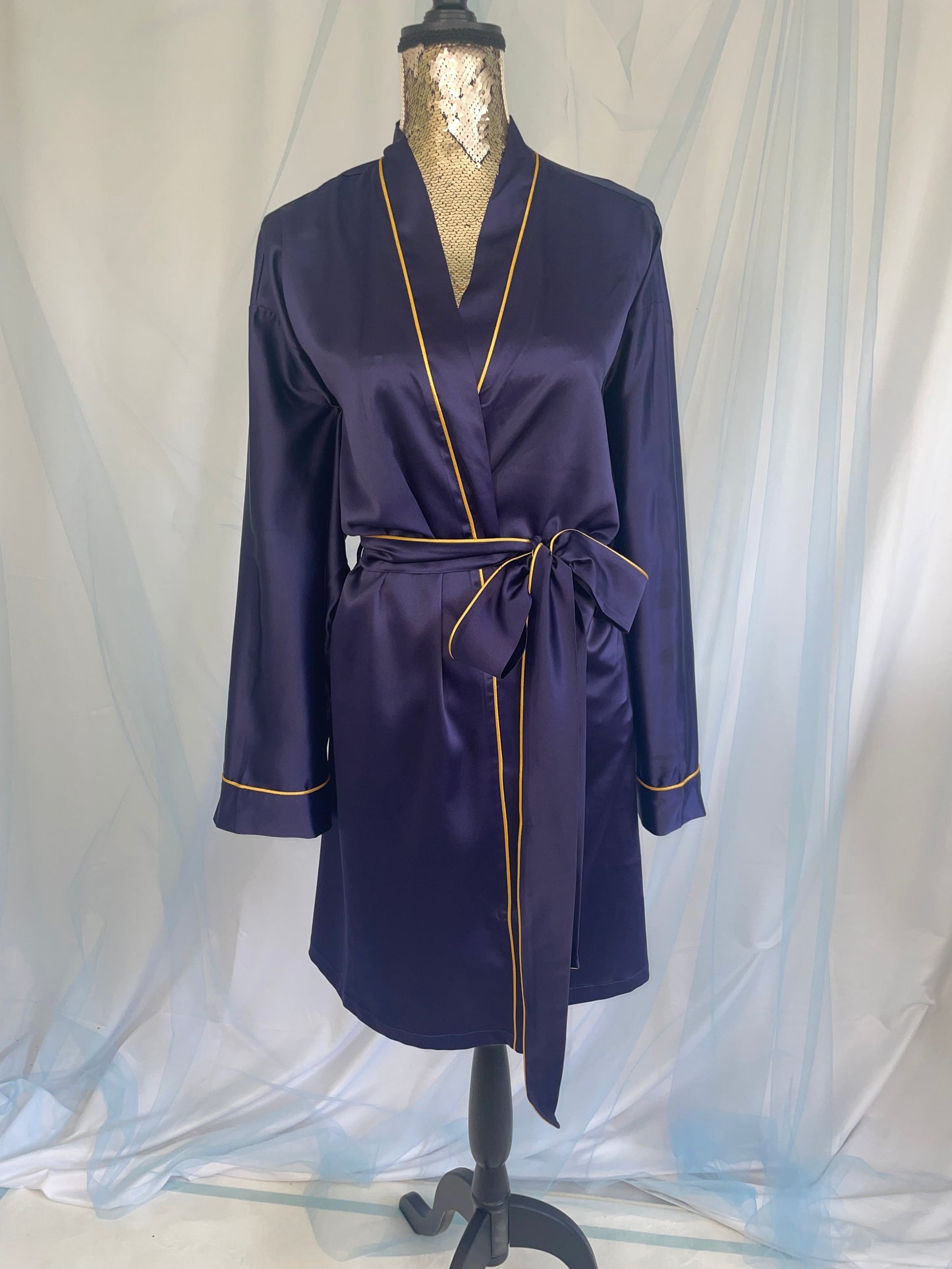 Navy Robe & Gold Trim