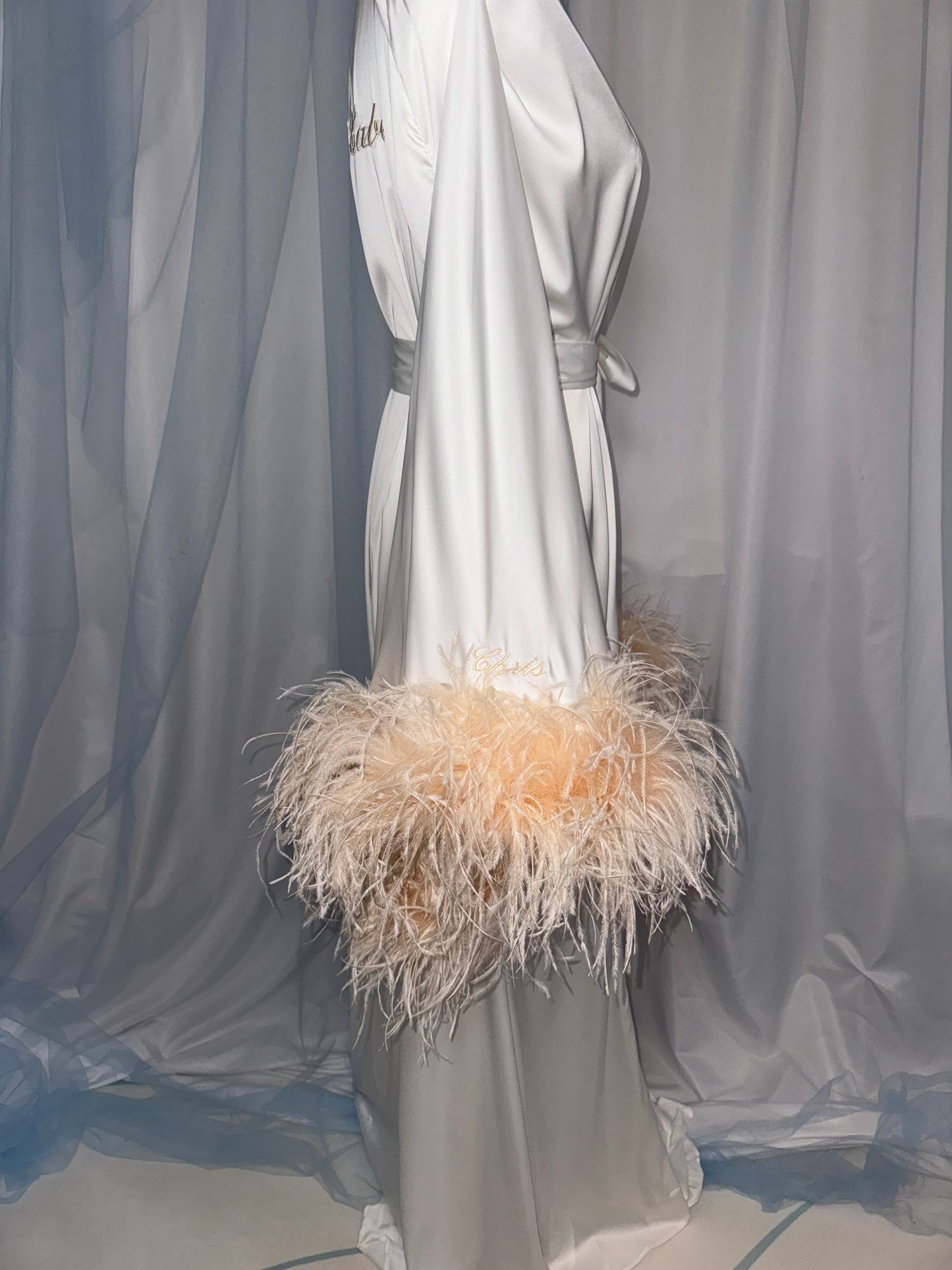 Ostrich Feather Gown