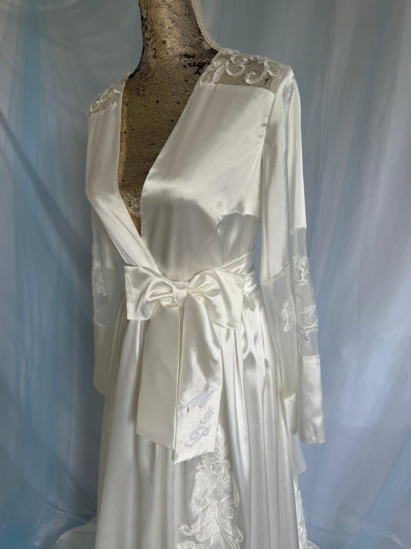 Silk & Lace Gown