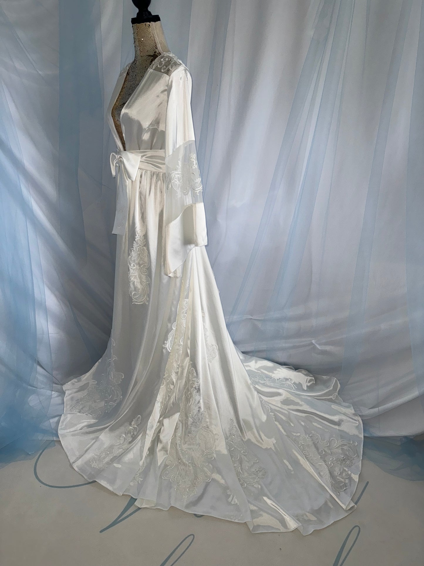 Silk & Lace Gown