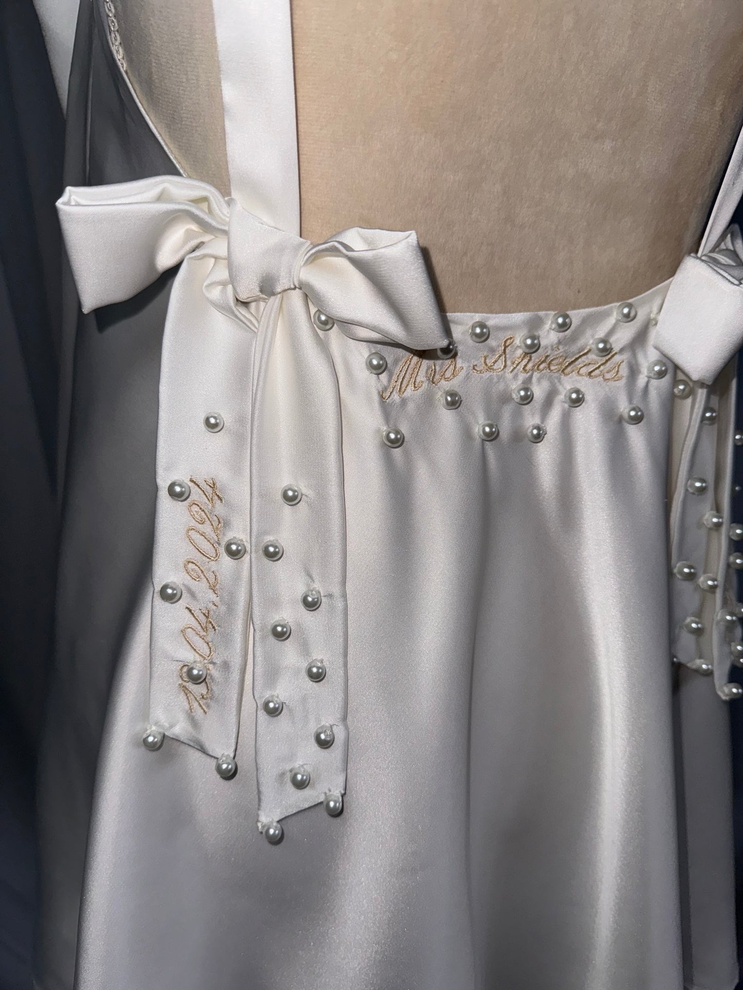 Silk Pearl Detailed Cami