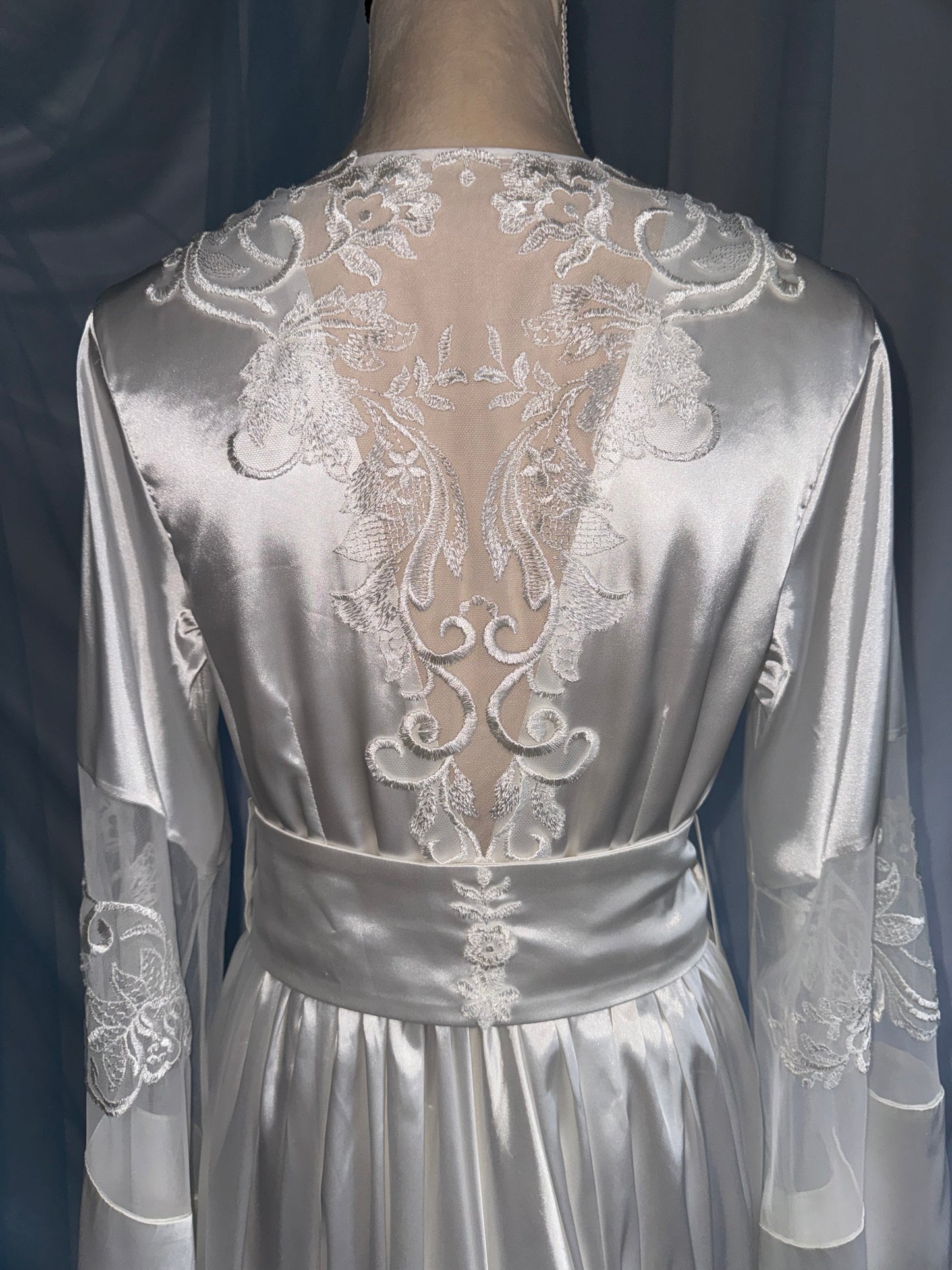 Silk & Lace Gown