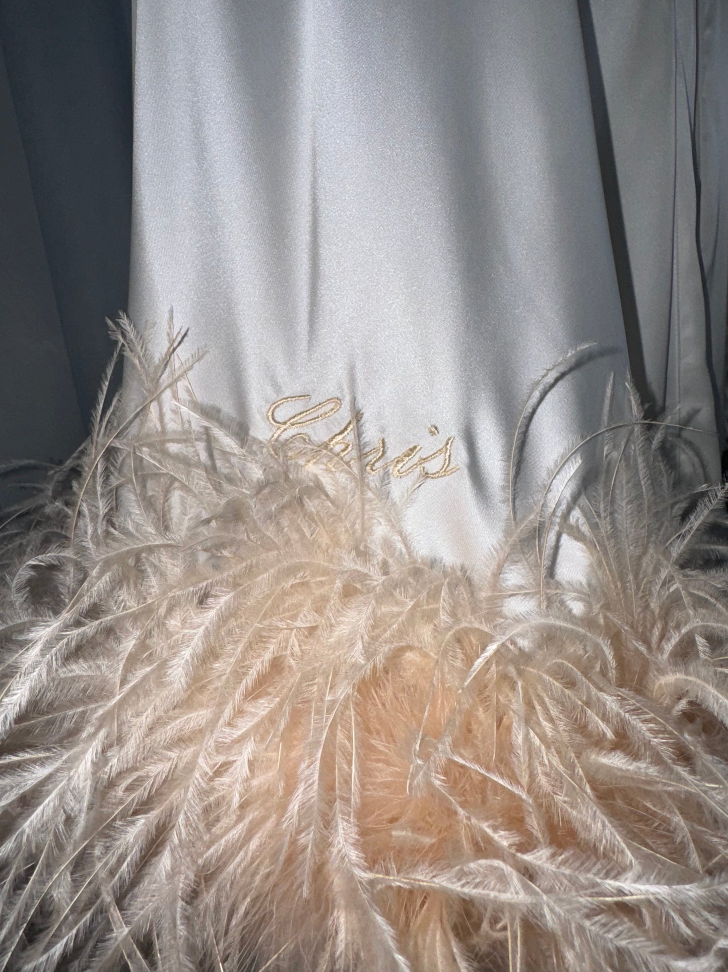 Ostrich Feather Gown