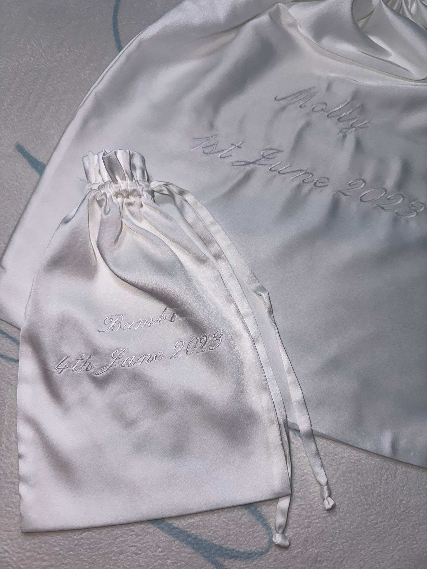 Embroidered Storage Bag
