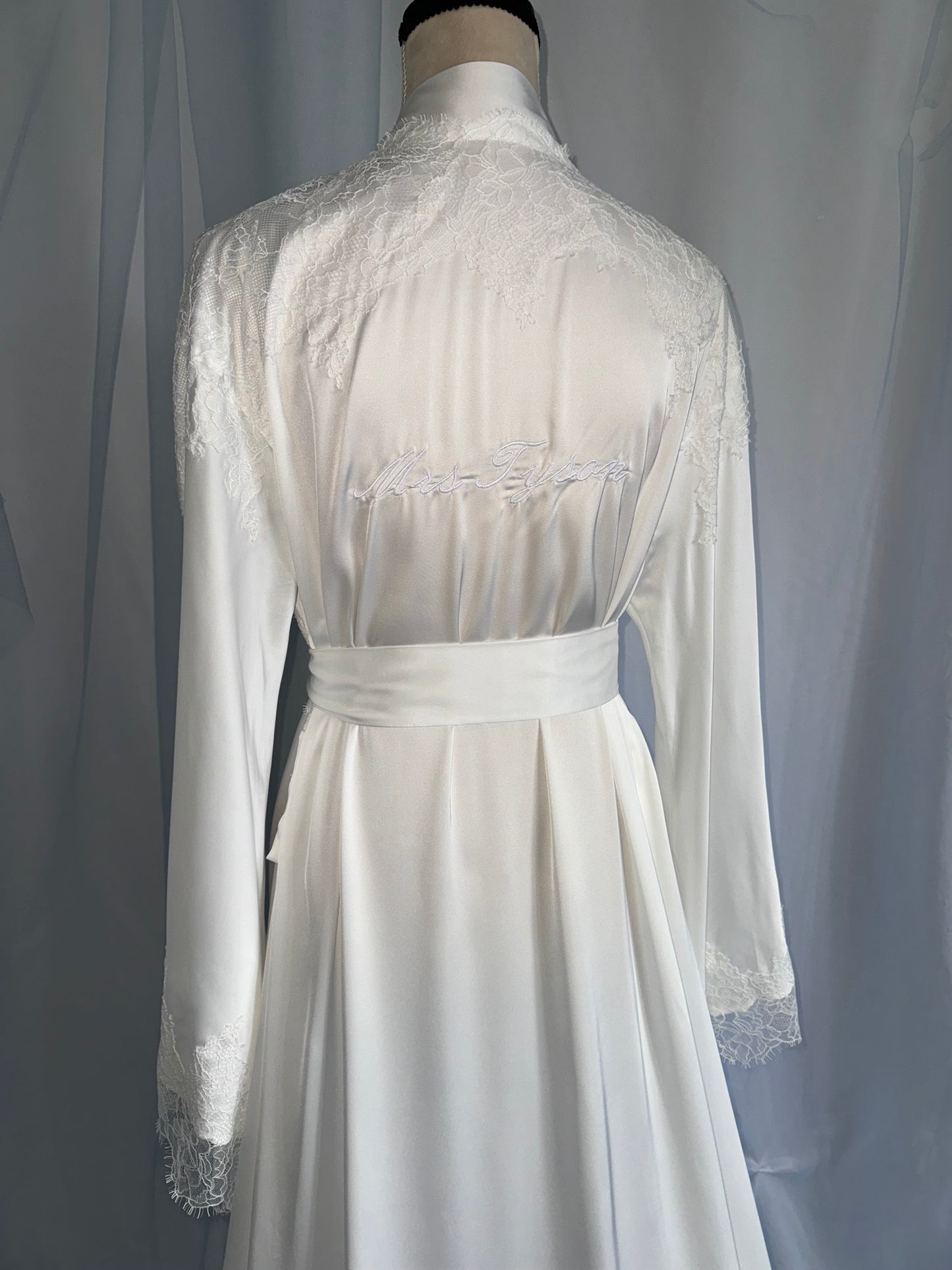 Chantilly Lace Pure Silk Gown
