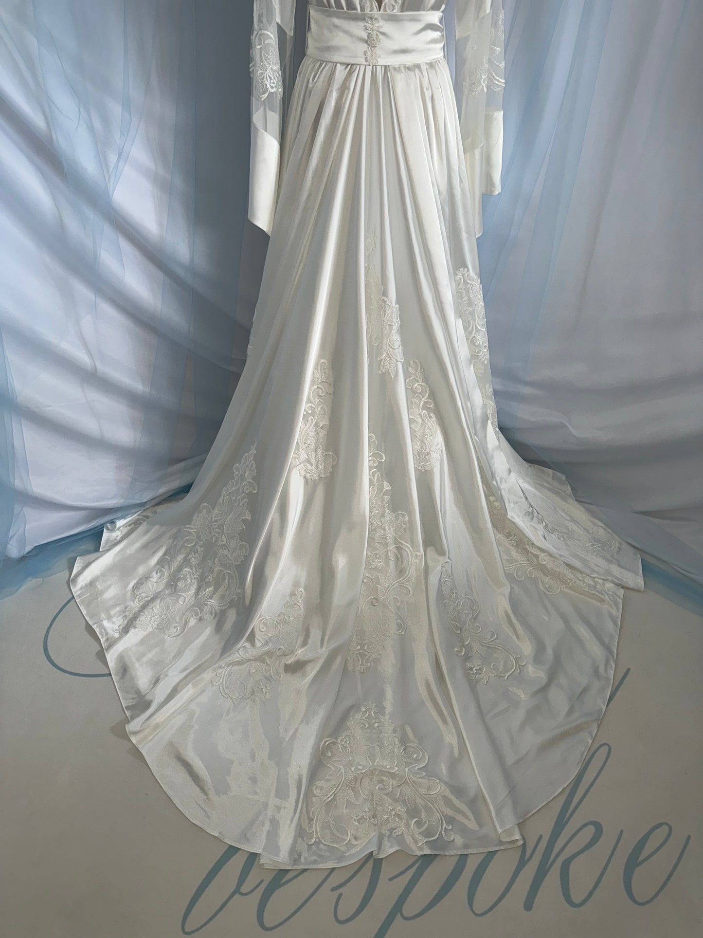 Silk & Lace Gown
