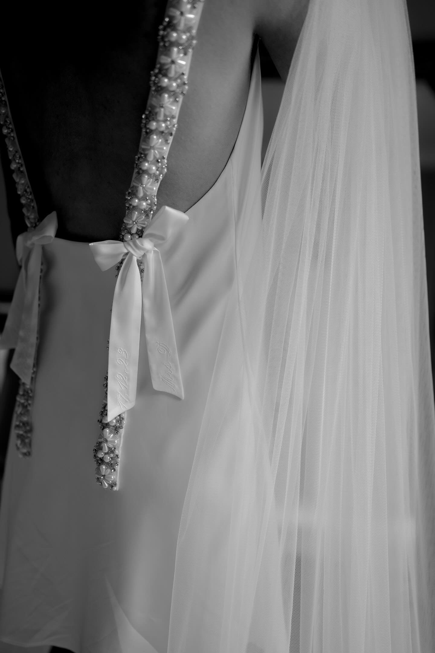 Fully Beaded Ostrich Feather Short Gown