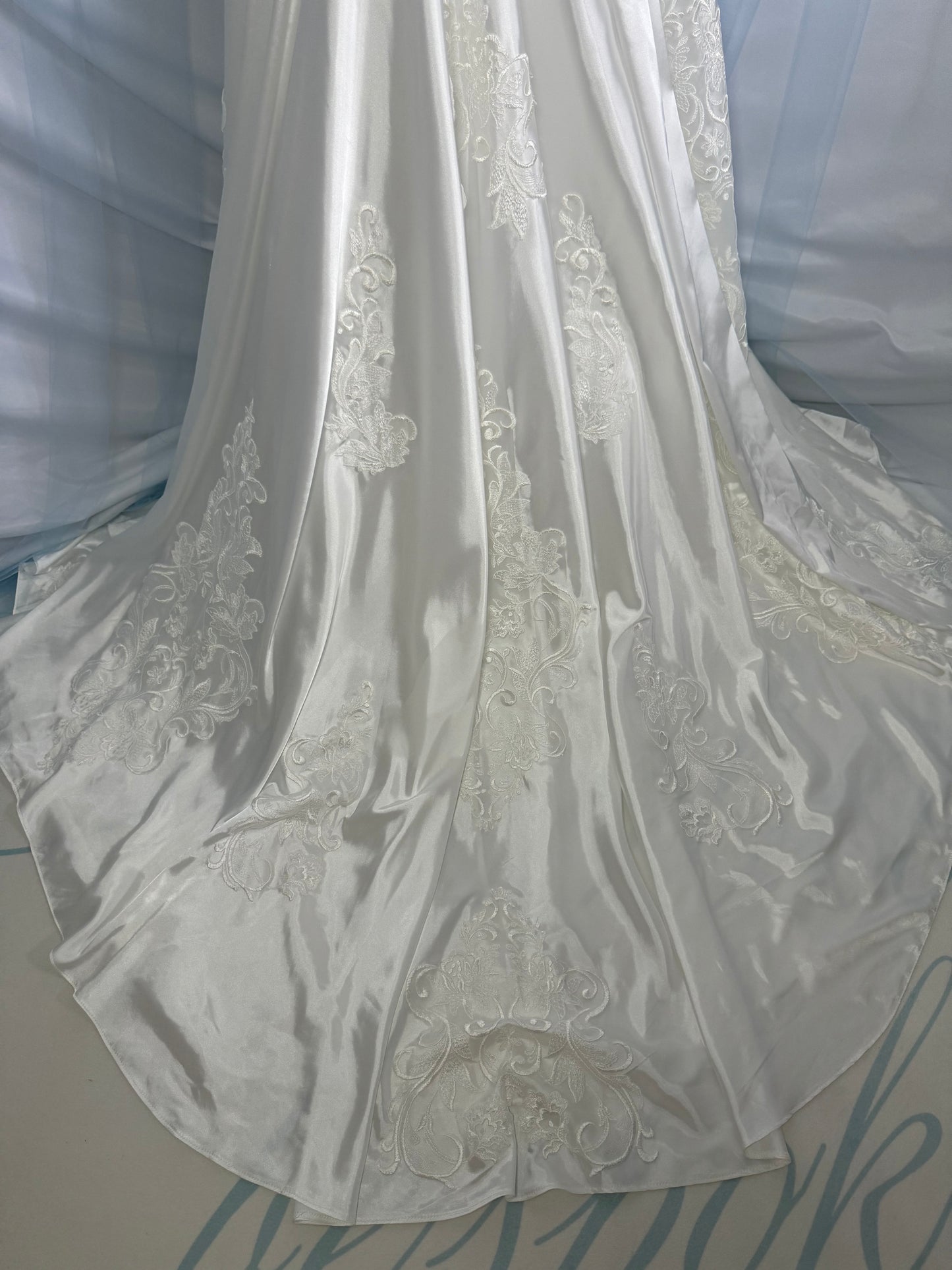 Silk & Lace Gown
