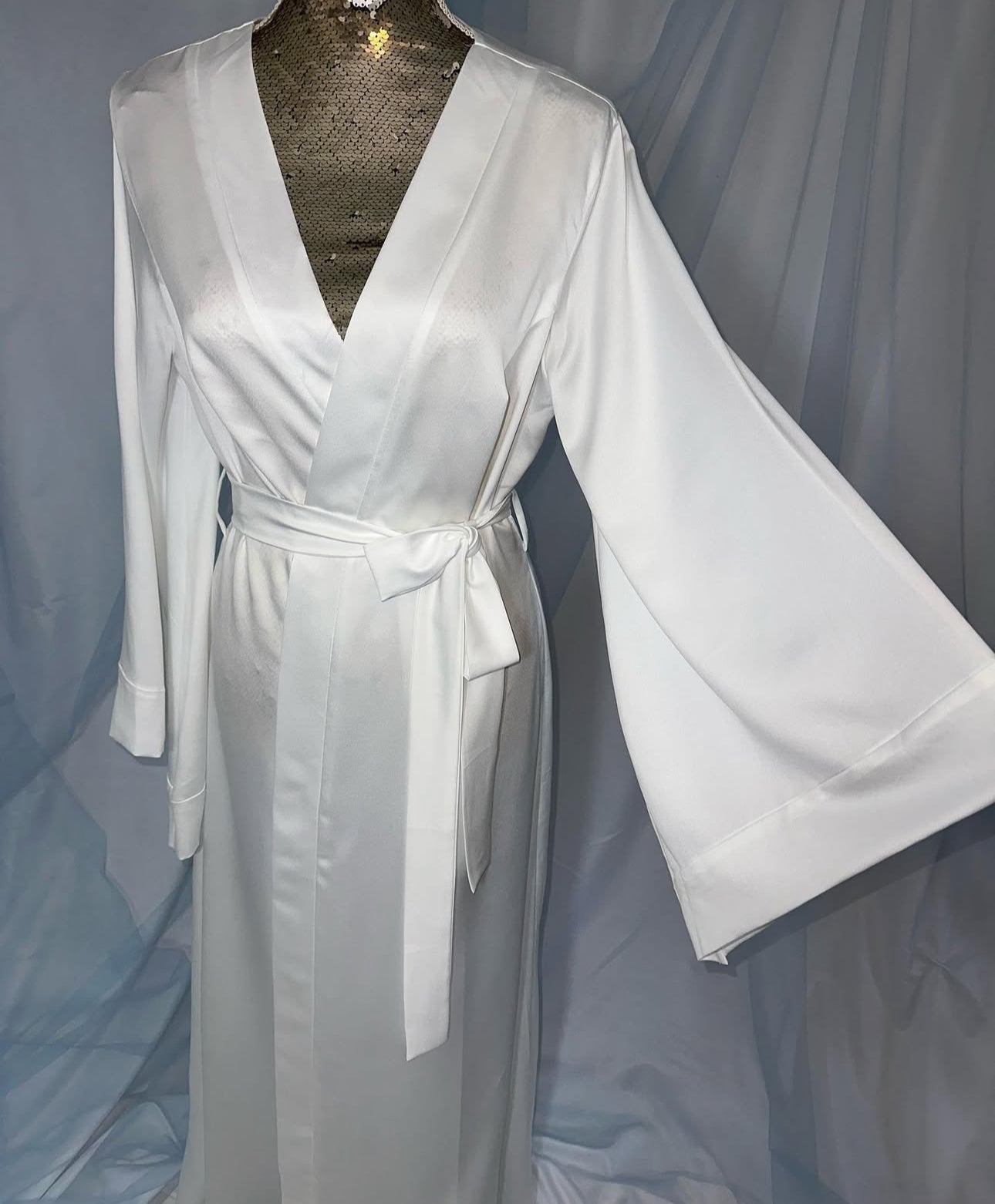Cotton blend Wide Sleeves