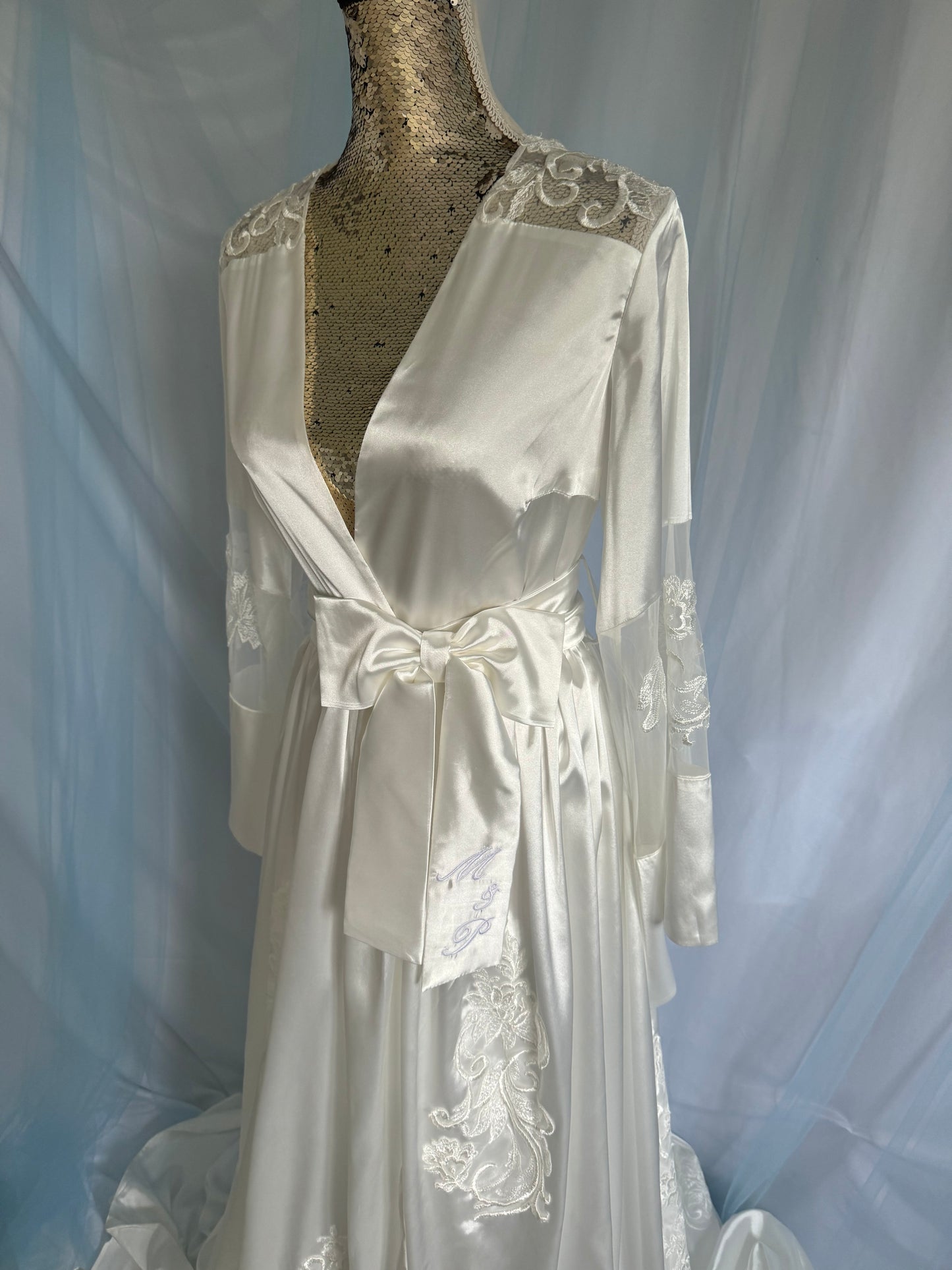 Silk & Lace Gown