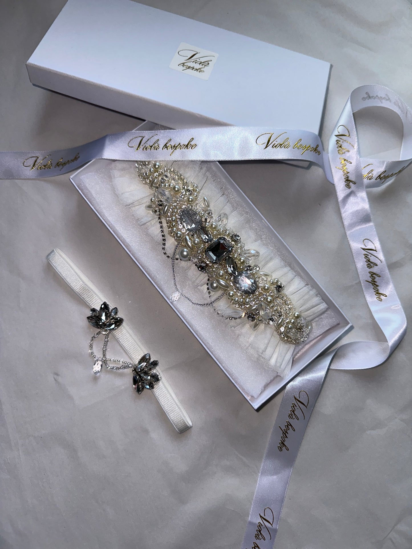 Double Sparkle Garter