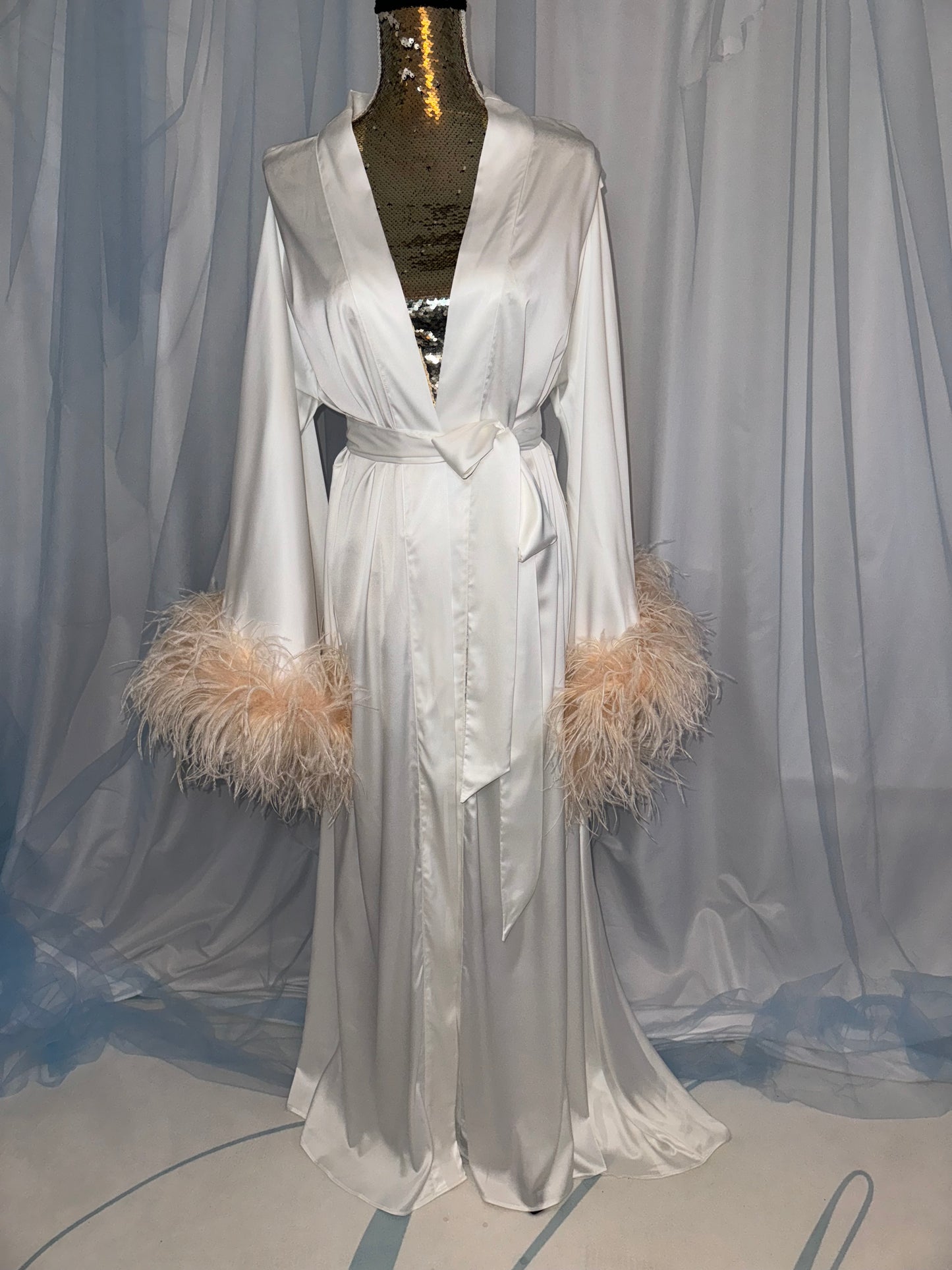 Ostrich Feather Gown