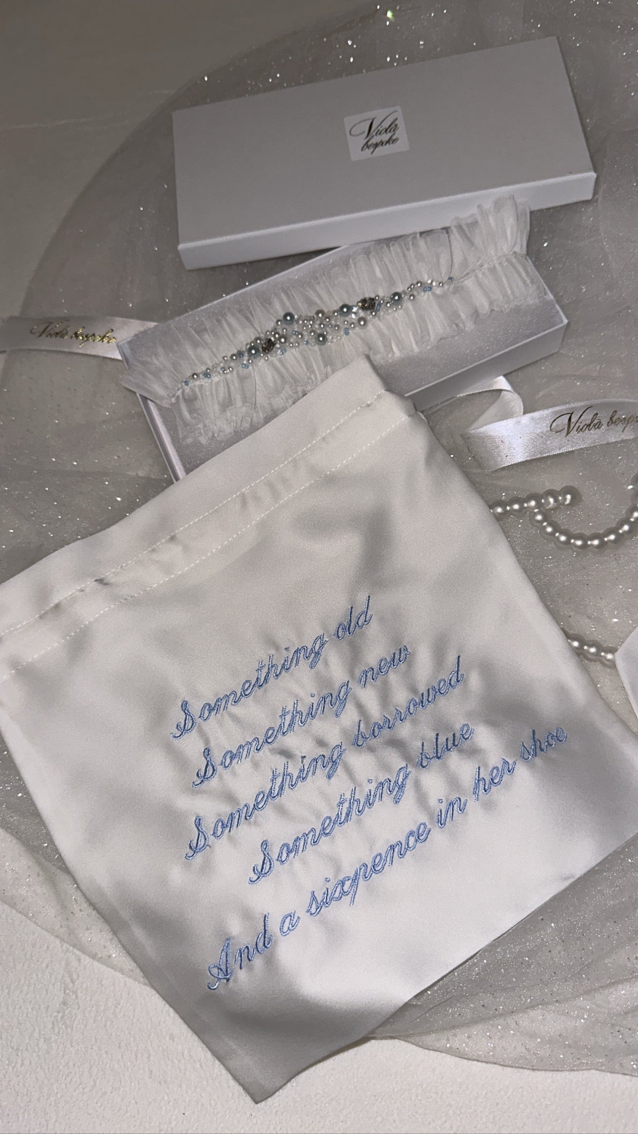 Embroidered Storage Bag