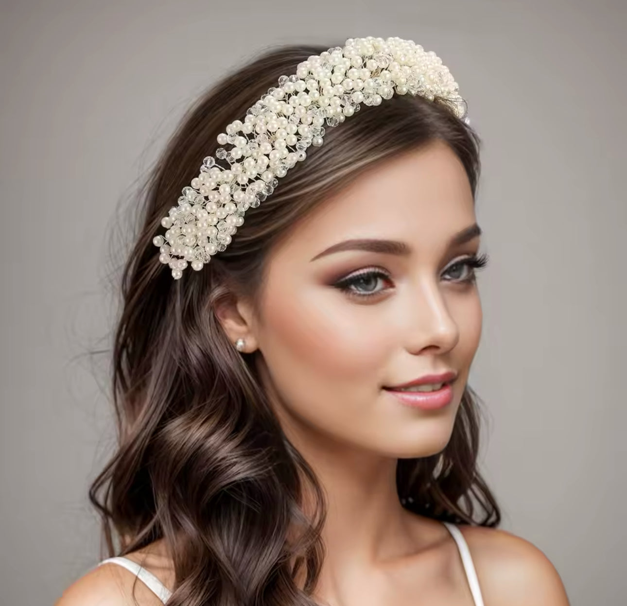 Large Pearl Headband