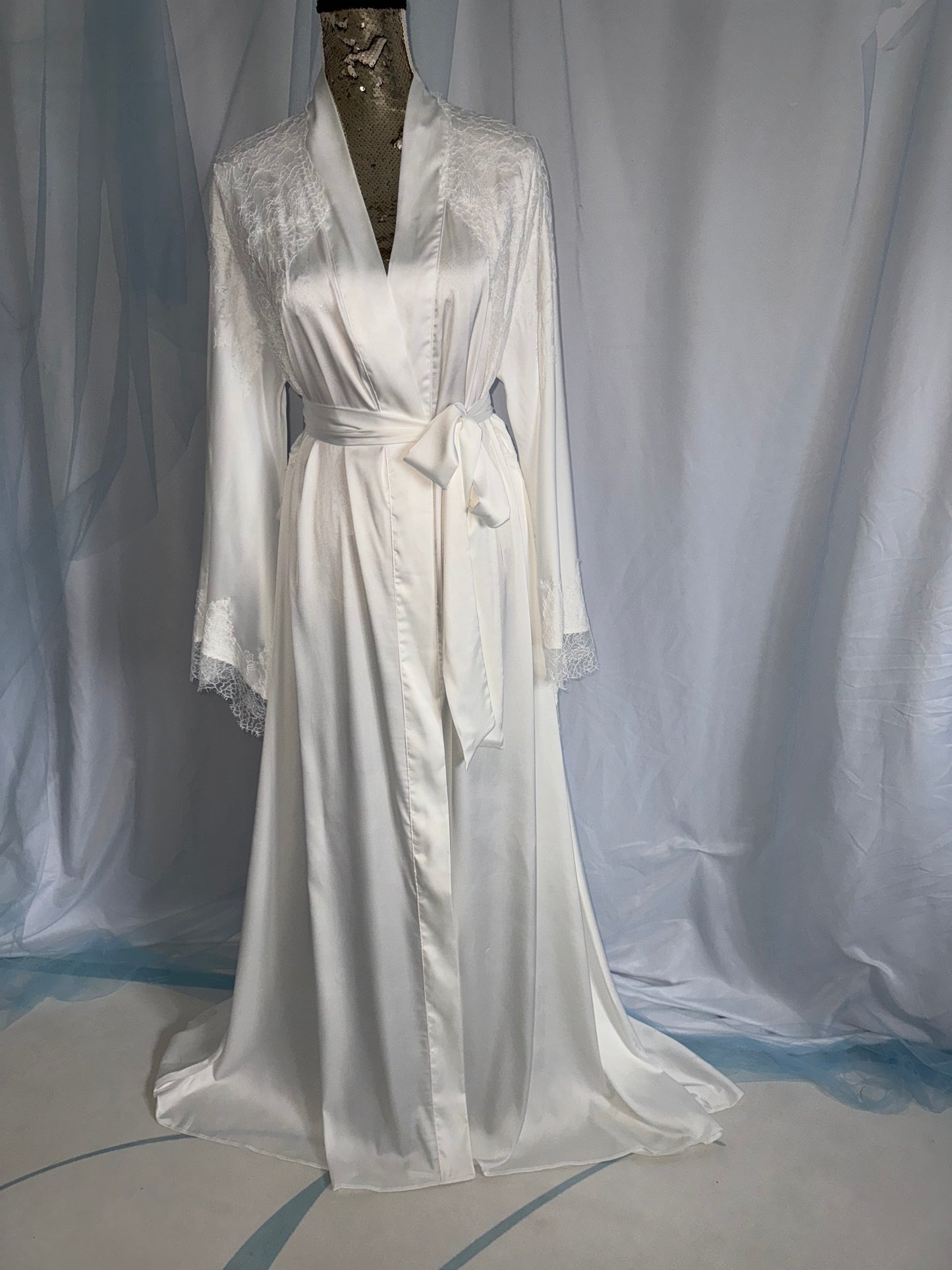 Chantilly Lace Pure Silk Gown