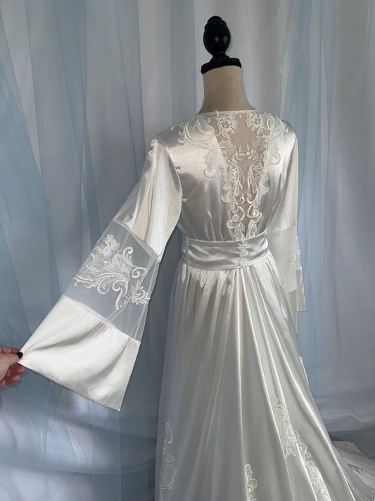 Silk & Lace Gown