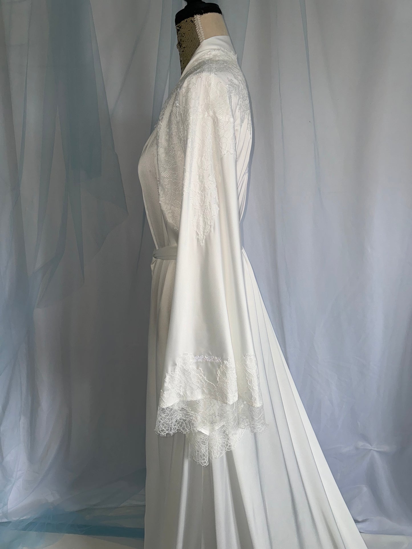 Chantilly Lace Pure Silk Gown