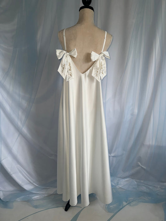 Large Bow Silk Cami