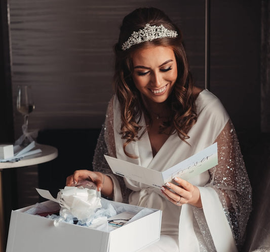 Sparkle sleeve gown